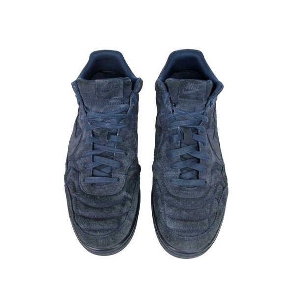 Nike NSW Tiempo Shoes size 14 Men 645330-440 Blue Suede Chrome Studs 2014 - Picture 4 of 8